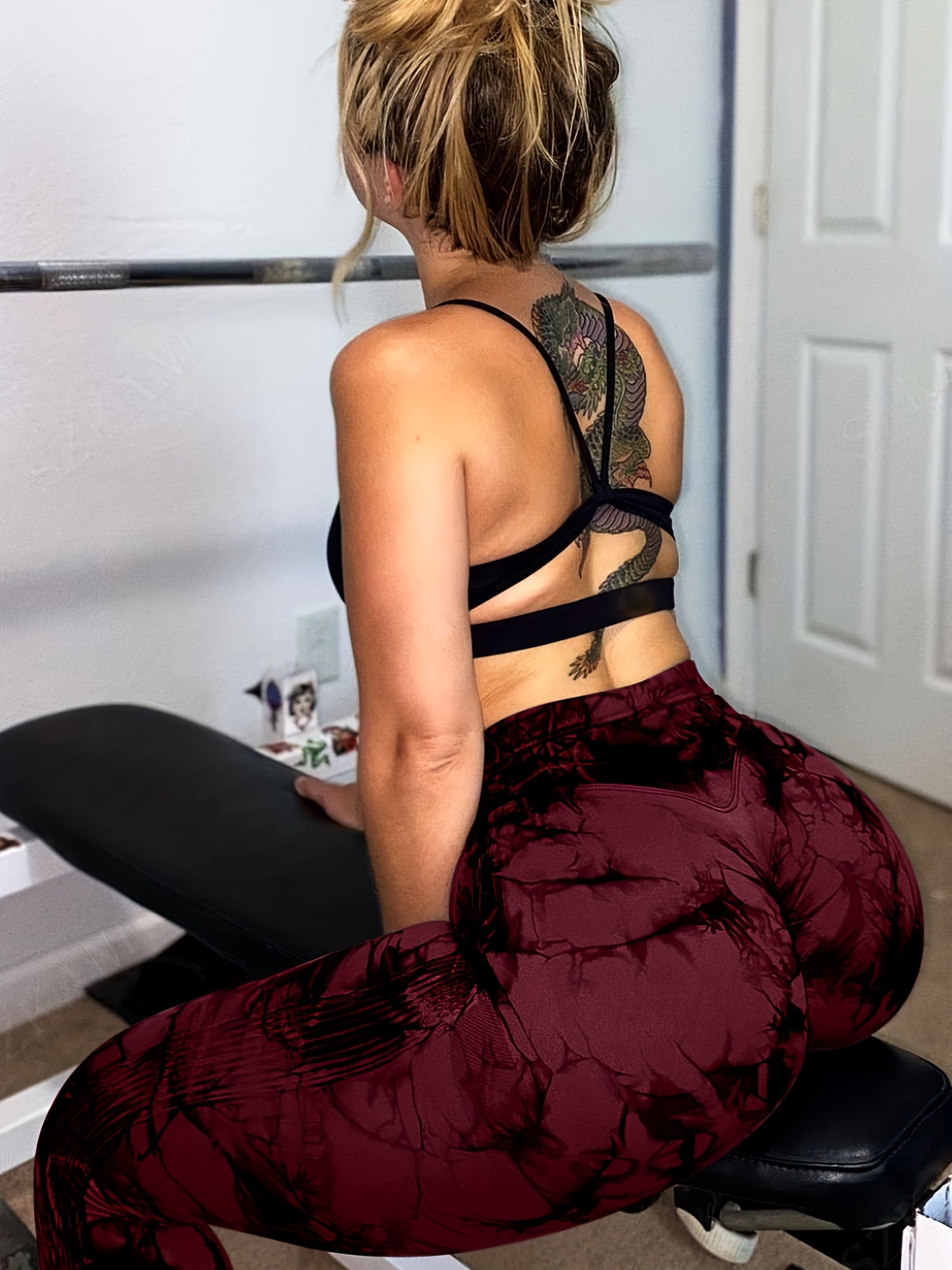 2 x Tie Dye Anti Cellulite Honeycomb Scrunch Booty Yoga Pants Leggings Tight, Shop Today. Get it Tomorrow!