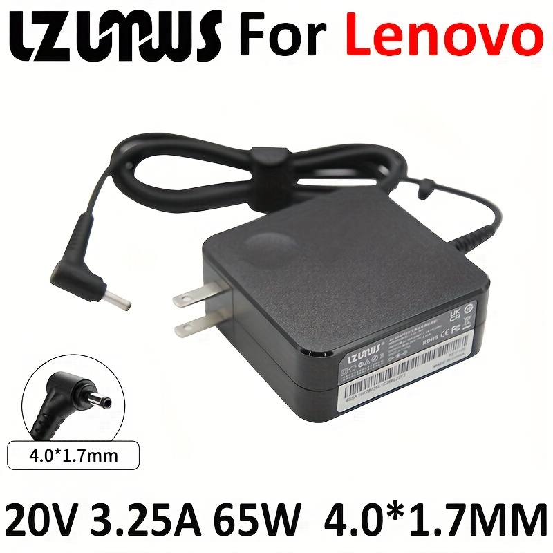 Cargador USB C de 65 W para Lenovo Thinkpad/Yoga/Chromebook ordenador  portátil 65 W 45 W USB C adaptador de corriente rápida