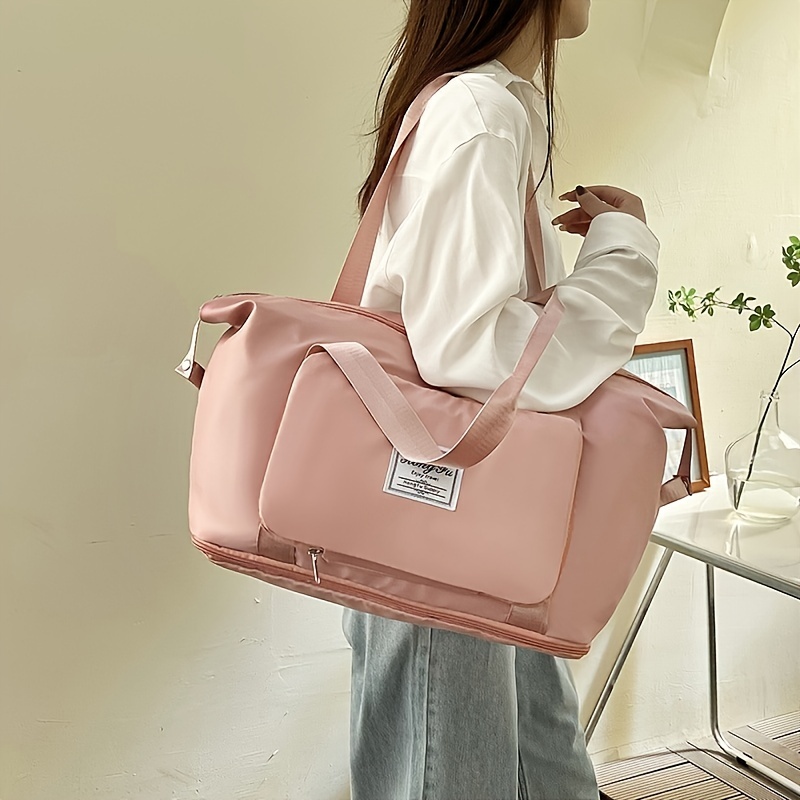 Women's Large capacity Travel Bag Portable Travel Storage - Temu