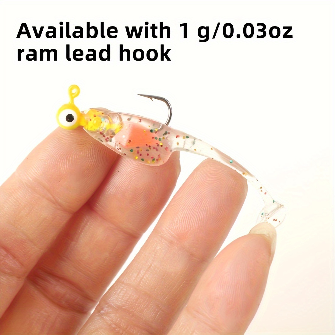 Bag Bionic Soft Lure Dual color Tadpole Needle Tail - Temu