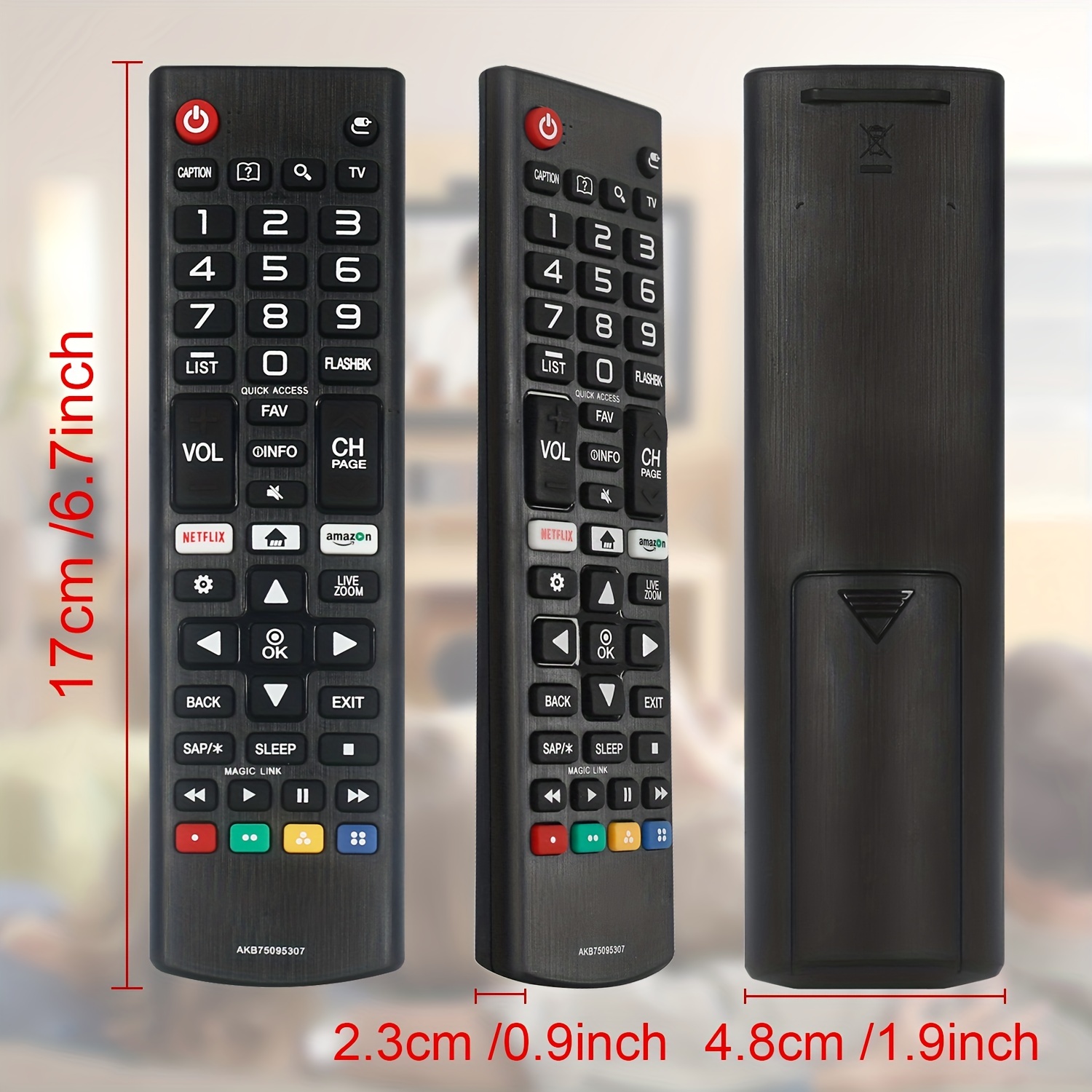  Mando a distancia para LG-Smart-TV-Remote Todos los modelos LG  LCD LED HDTV 3D Smart TV.. : Electrónica
