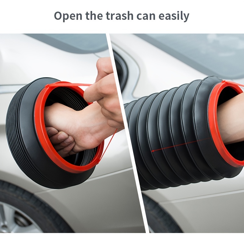 Car Trash Can Car Storage Box Car Mini Trash Bin - Temu