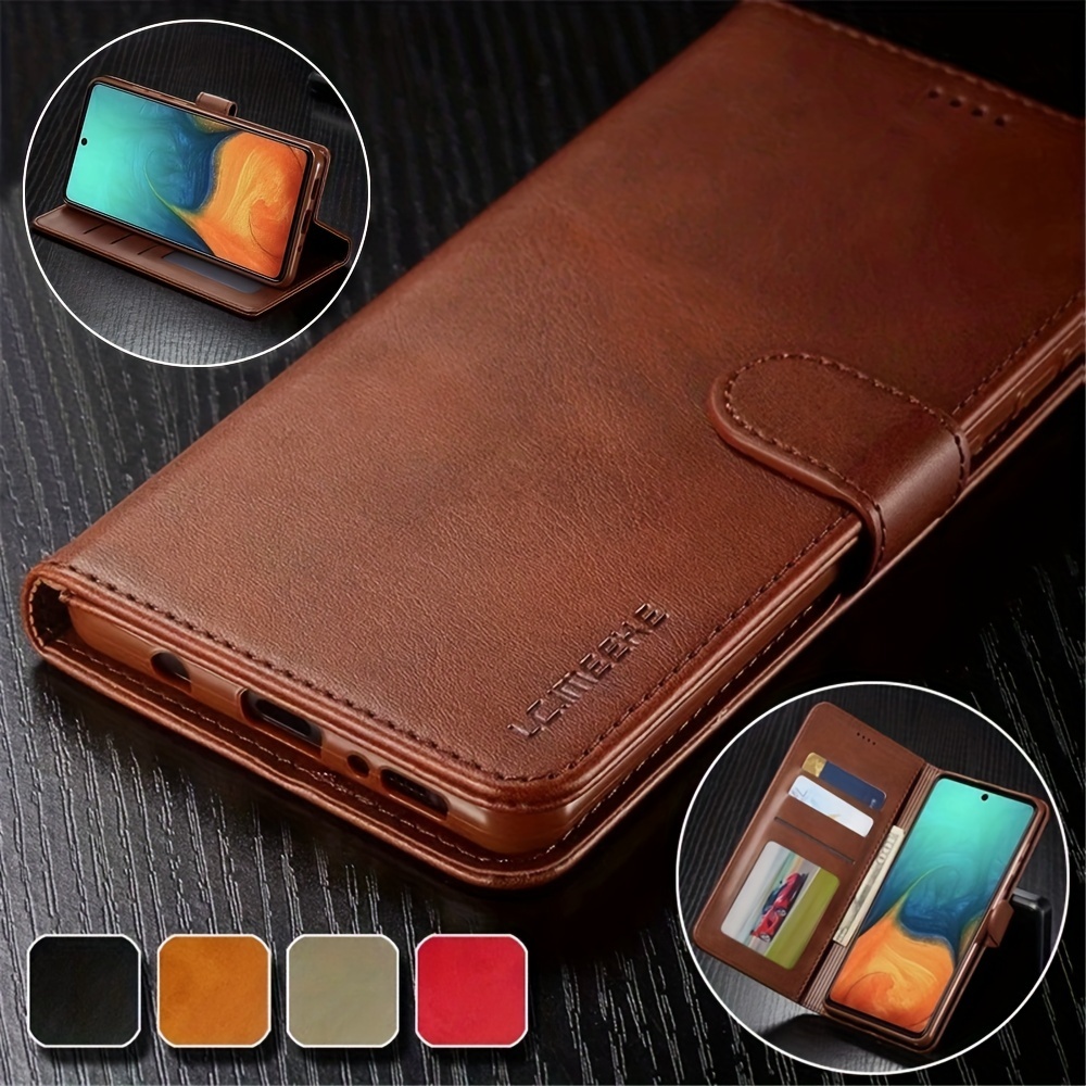 Wallet Case for Samsung Galaxy S21 Zipper Magnetic Phone Case Folio Flip  Cover for Samsung A51 S20 Plus A52 A72 S23 Note 20 S10 - AliExpress