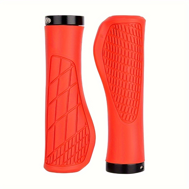 Grips de VTT de montagne Vélo Guidon Poignée en caoutchouc souple Bar  End-Fei Yu