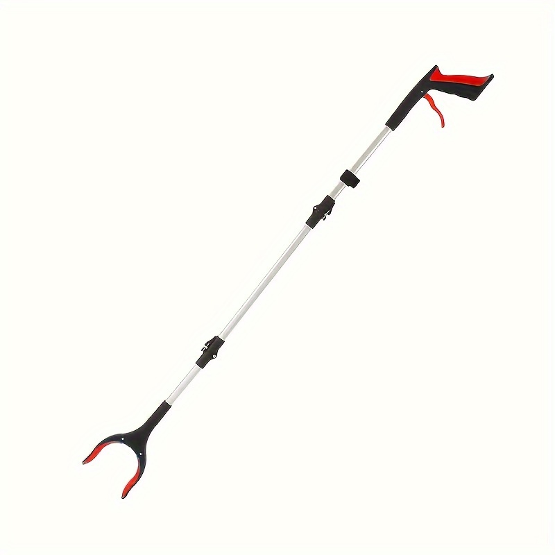 43 Extra Long Grabber Tool, Foldable Grabbers for Elderly Grab It Reaching  Tool with Rotating Jaw +Magnets, 4 Wide Claw Opening Reacher Grabber