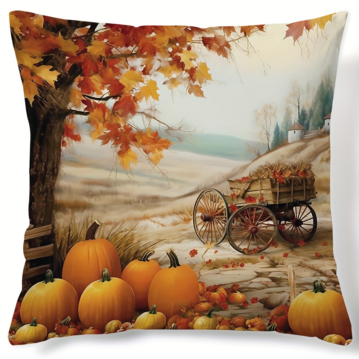 Fall Thanksgiving Pillow Cover  Fall Pillow Covers Hobby Lobby - Cushion  Cover - Aliexpress