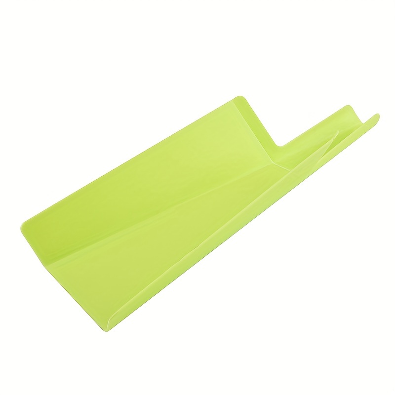 1pc Thin Green Plastic Folding Cutting Board