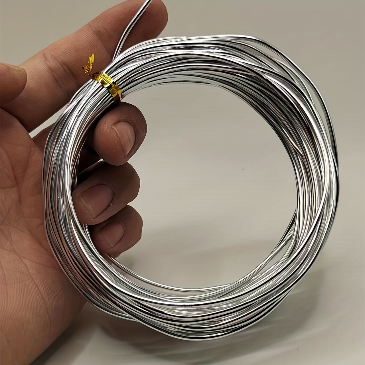 Artistic Wire Aluminum Craft Wire 12ga - Silver Tone
