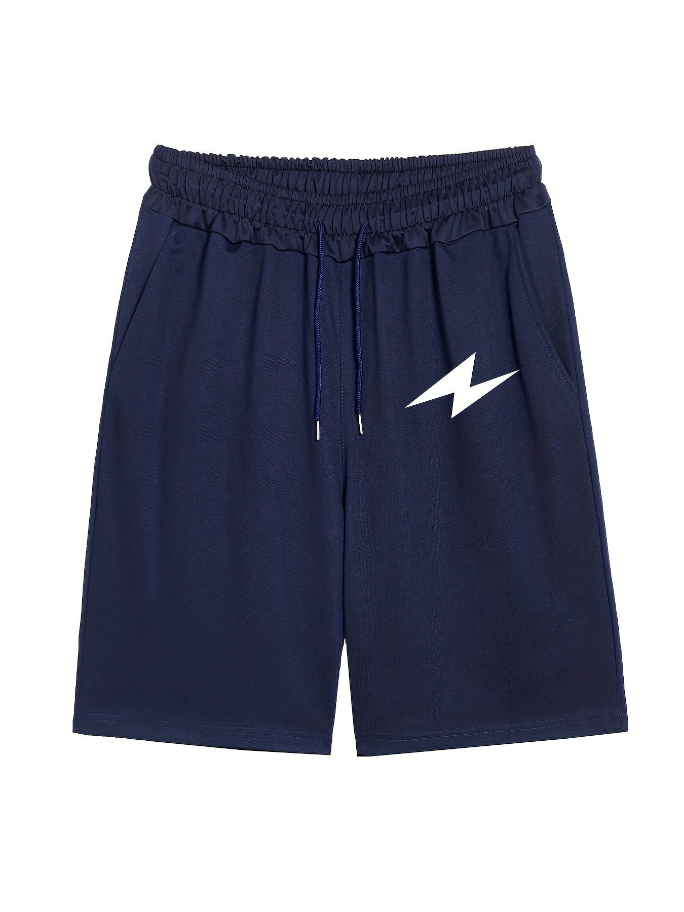 Lightning shorts masculinos casuais com cordão gráfico - Temu Portugal