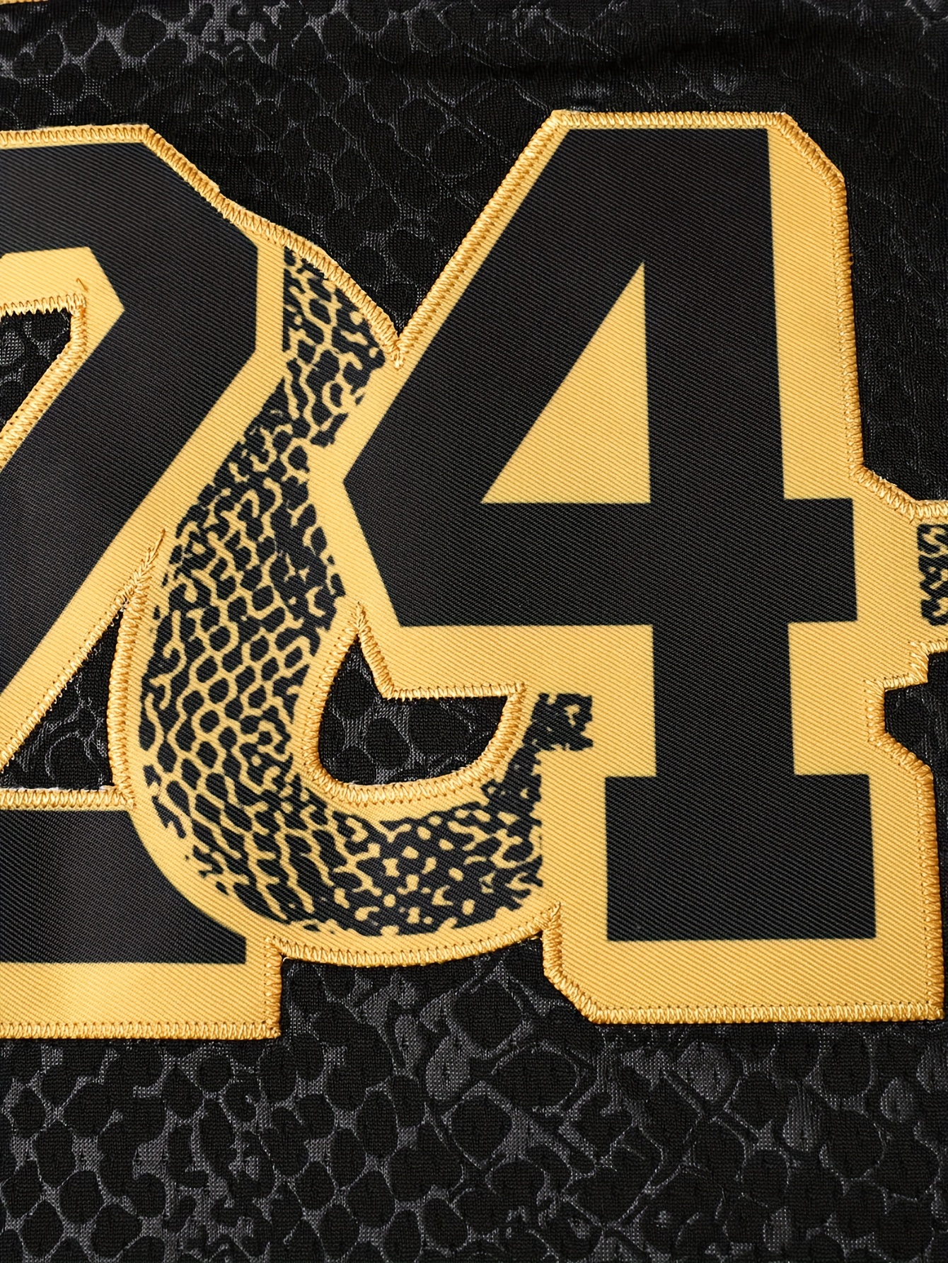 Men's Mamba #8 #24 Basketball Jersey, Retro Classic Black