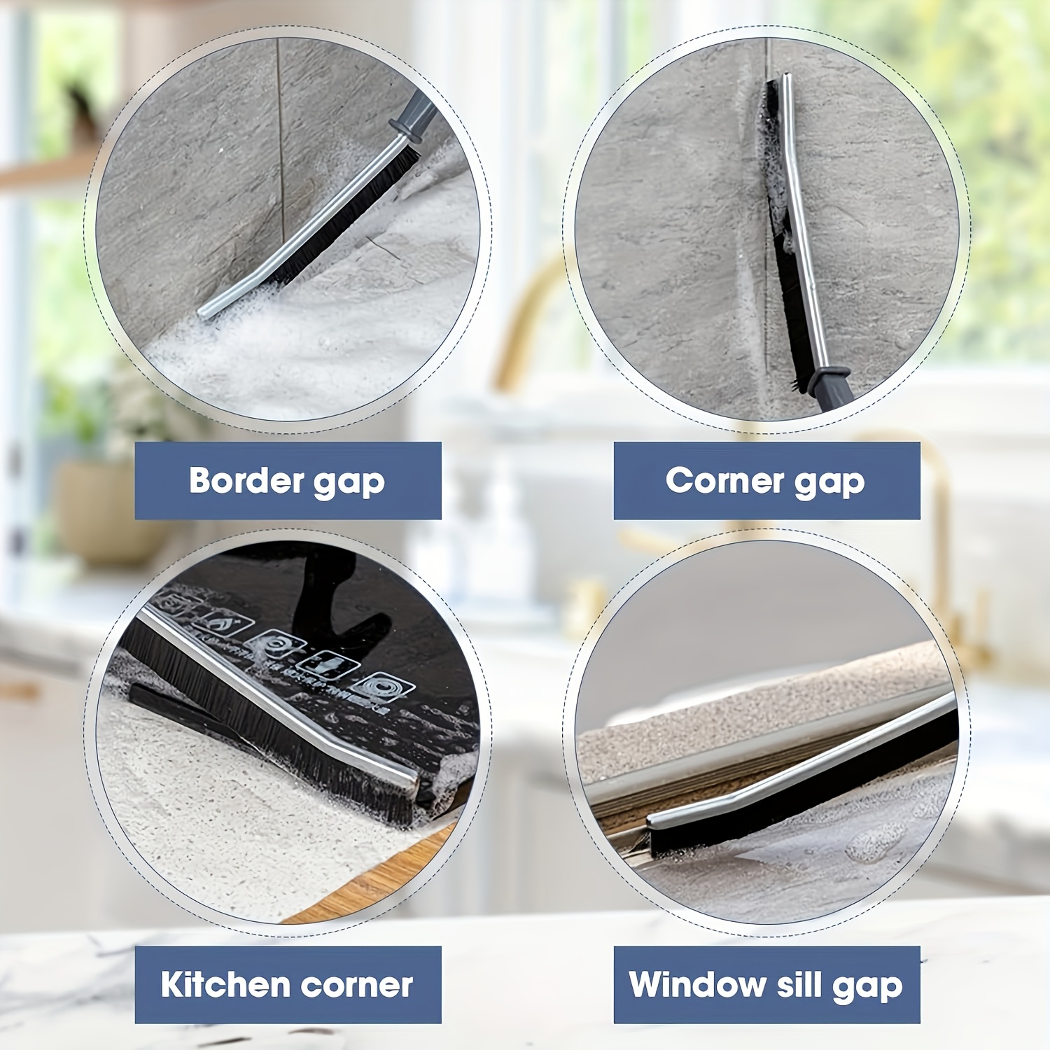 Multifunctional Groove Cleaning Brush, Window Sill Groove Cleaning