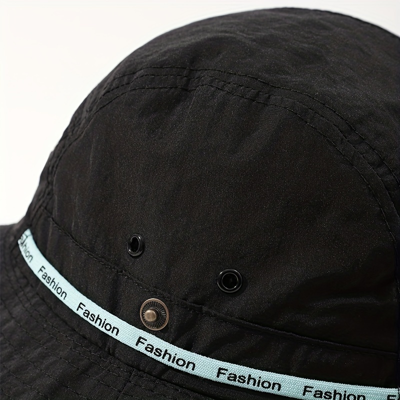 Cowboy Bucket Hat Wide Brim UV Protection Sun Hat