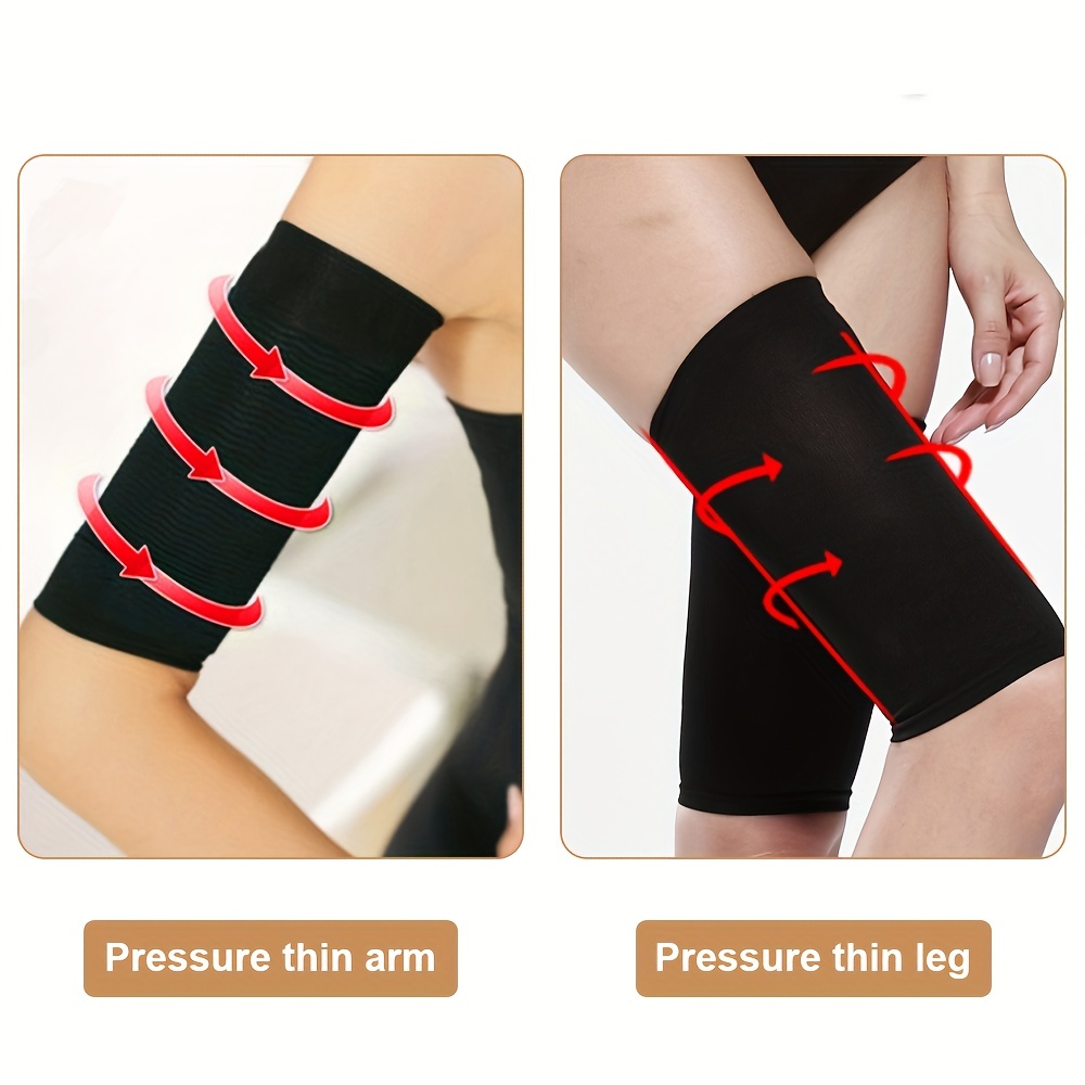Arm Shapers For Women - Upper Arm Compression Sleeve To Help Tone
