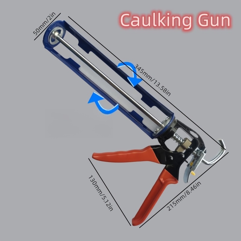 No mess Caulking Gun: The Perfect Tool For Sealing And - Temu
