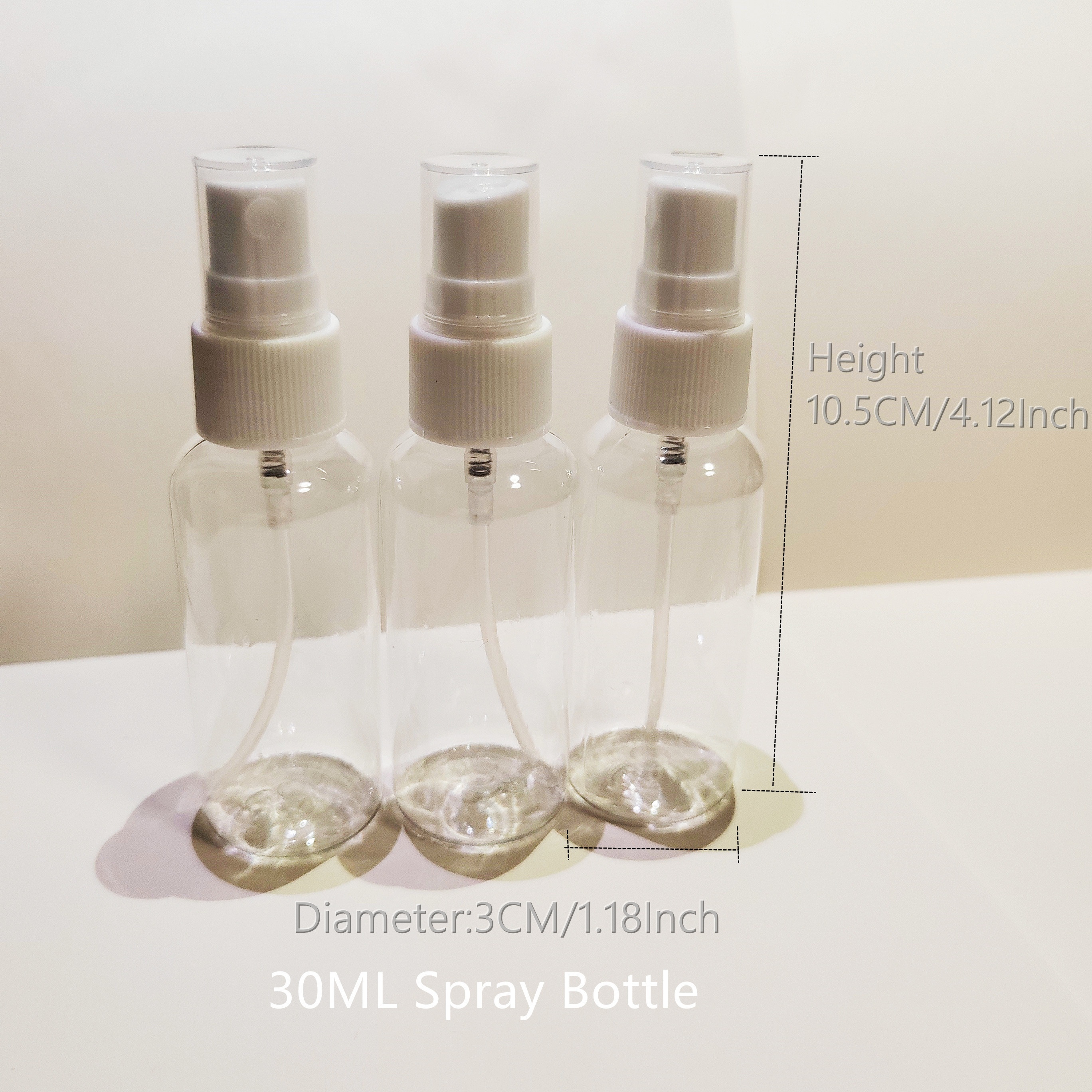 Botellas de plástico PET rellenables para spray