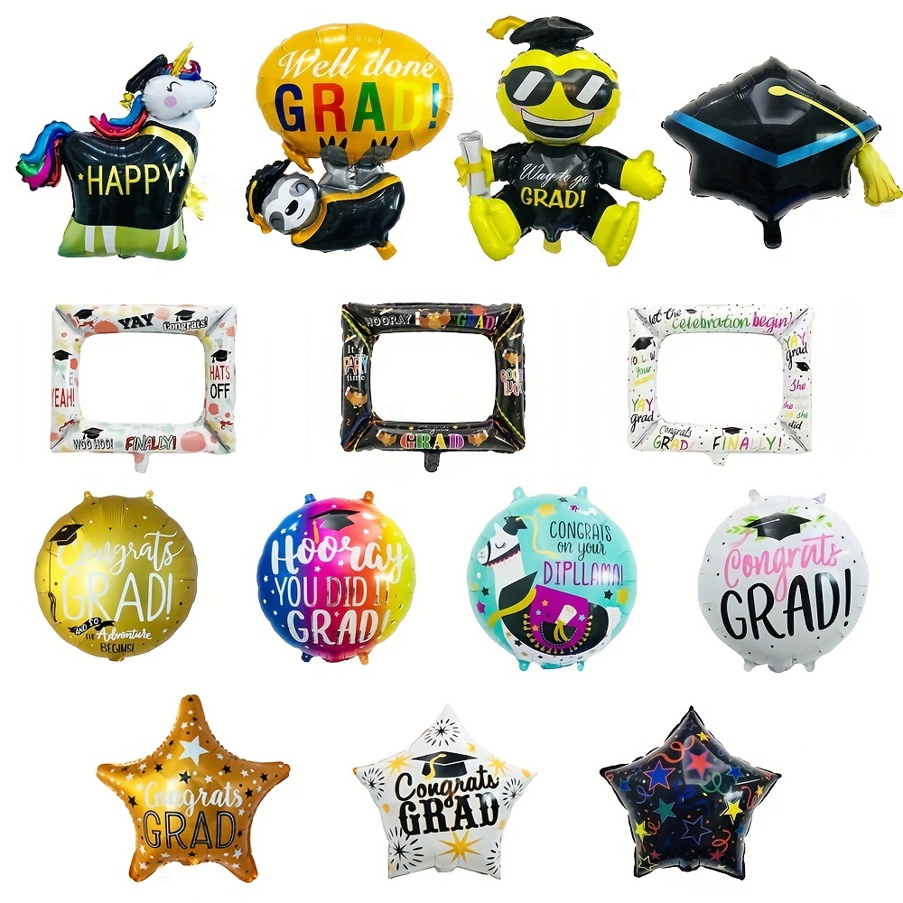 Paquete de globos de letras del alfabeto y números morados de 16 pulgadas,  pancarta de aluminio para colgar, globo de Mylar para decoración de fiestas