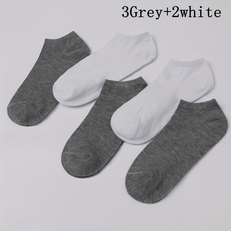 Unisex Casual Plain Color Sports Socks Thin Breathable Comfy - Temu