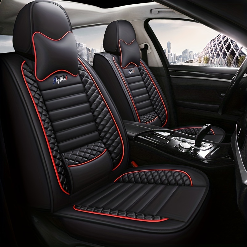 5-seater Leather Car Seat Covers Are Fully Covered, Suitable For Most ...