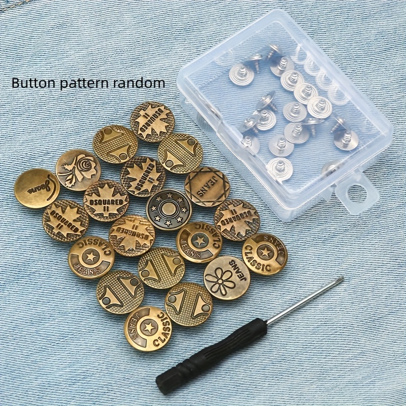 Nail free Buttons Retractable Detachable Buttons Extension - Temu