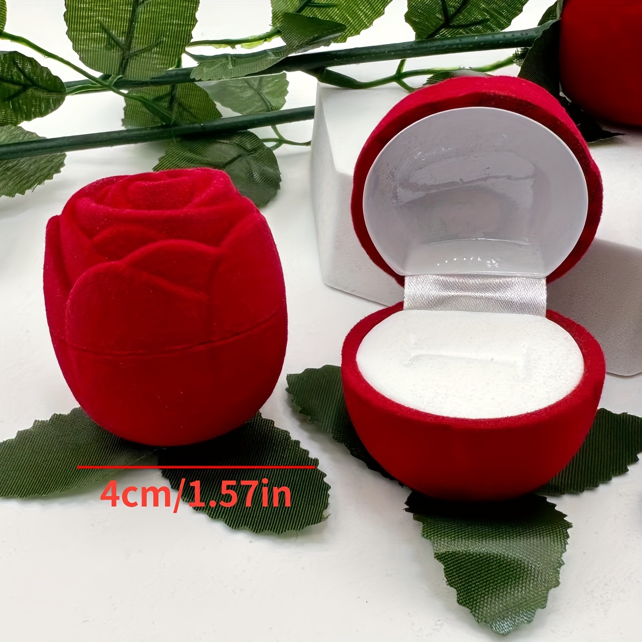 Rose Creative Ring Box, Elegant Proposal Gift