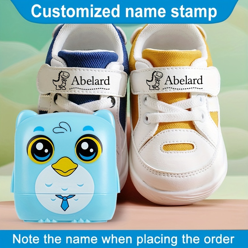 Name Stamp For Clothing Custom Name Stamp Personalized Diy - Temu