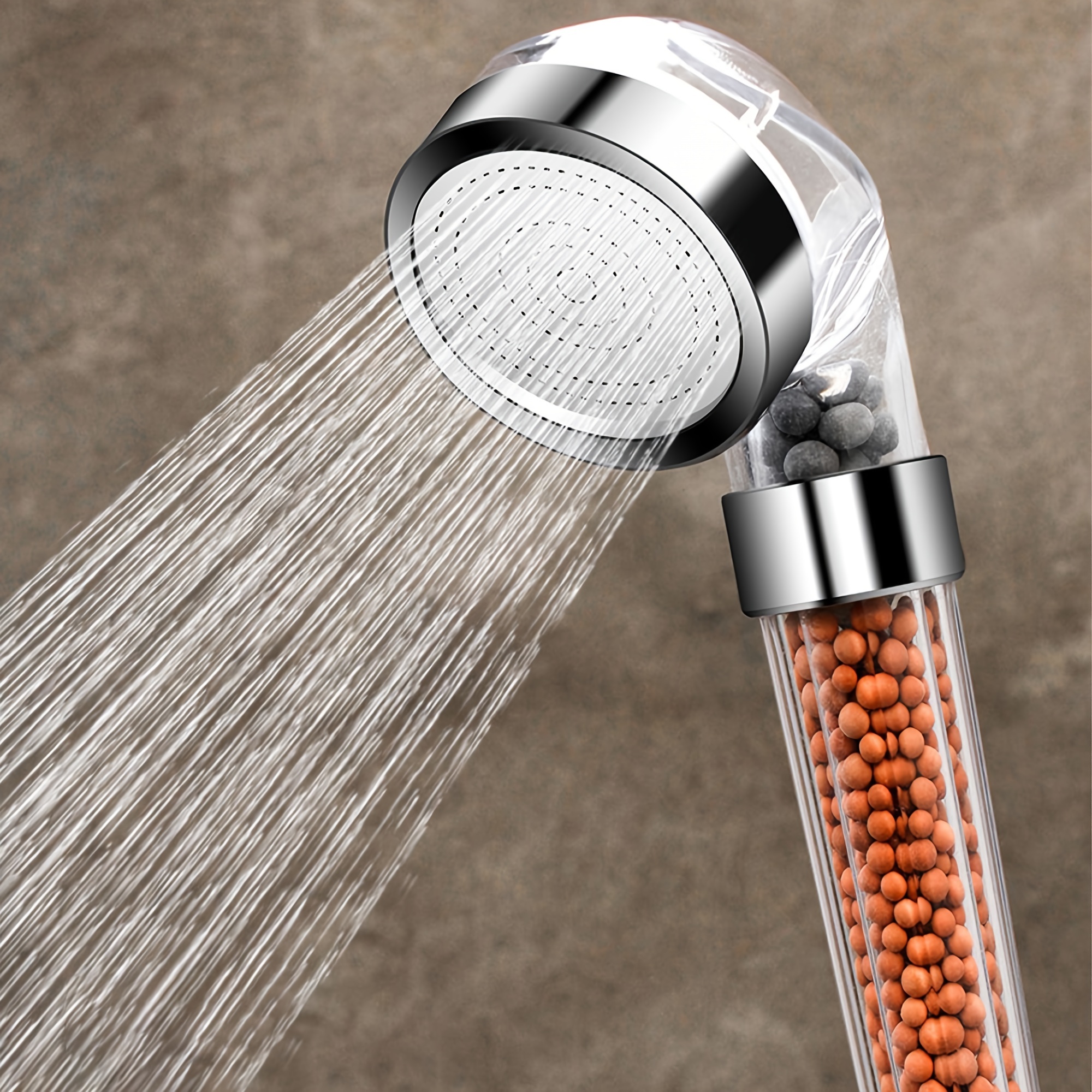 Transparent Shower Head, Spa Bath Device