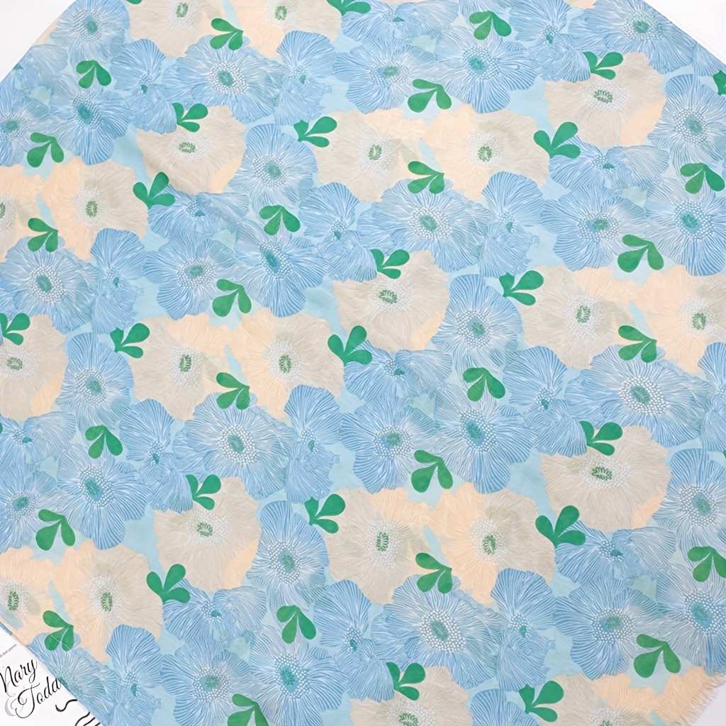Boho Flower Print Scarf Warm Shawl Women Sunscreen Headwrap