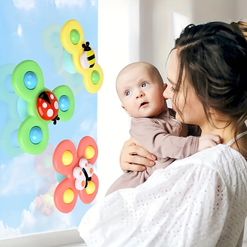 Suction Cup Spinner Toys For Boys Funny And Doing Baby - Temu