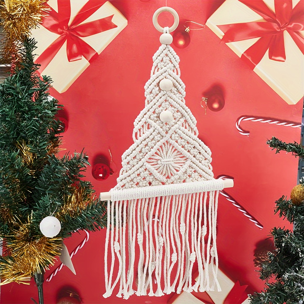 Handmade Cotton Rope Woven Christmas Tree Material Package - Temu