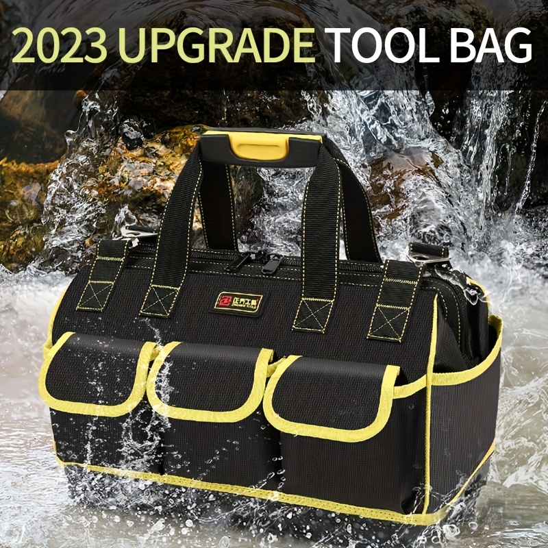 Multifunctional Tool Kit Electrician Bag Tool Bag Canvas - Temu