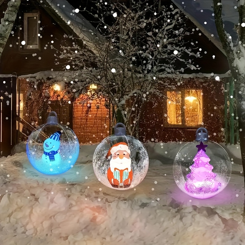 Boule à neige gonflable, Décor gonflable de Noël