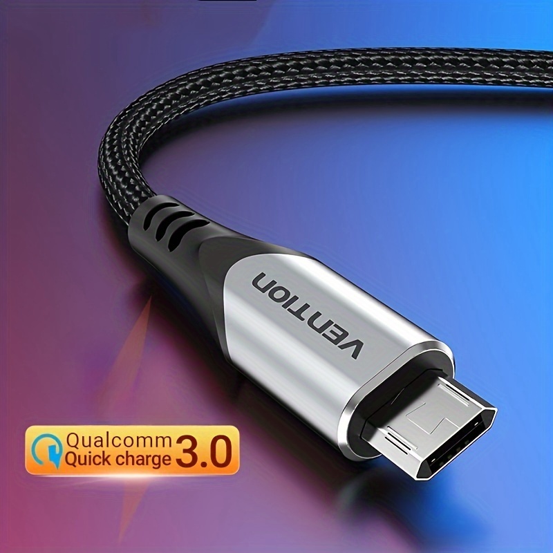 Mini llavero portátil USB Cable de datos para iPhone 3A, carga rápida tipo  C, Cable corto