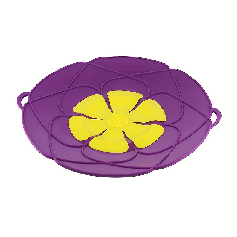 28cm Silicone Anti-overflow Lid ,pot Cover Silicone Spill Stopper Lid,boil  Over Safeguard, Multi-function Kitchen Tool