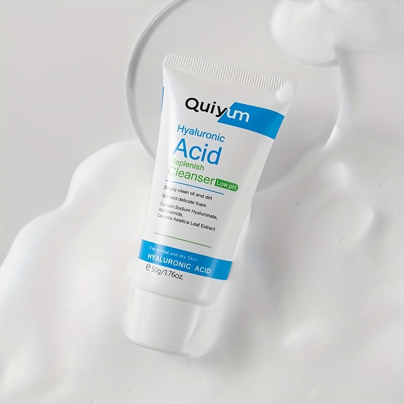 Limpiador facial con ácido hialurónico y aceite esencial de lavanda –  Tuunich