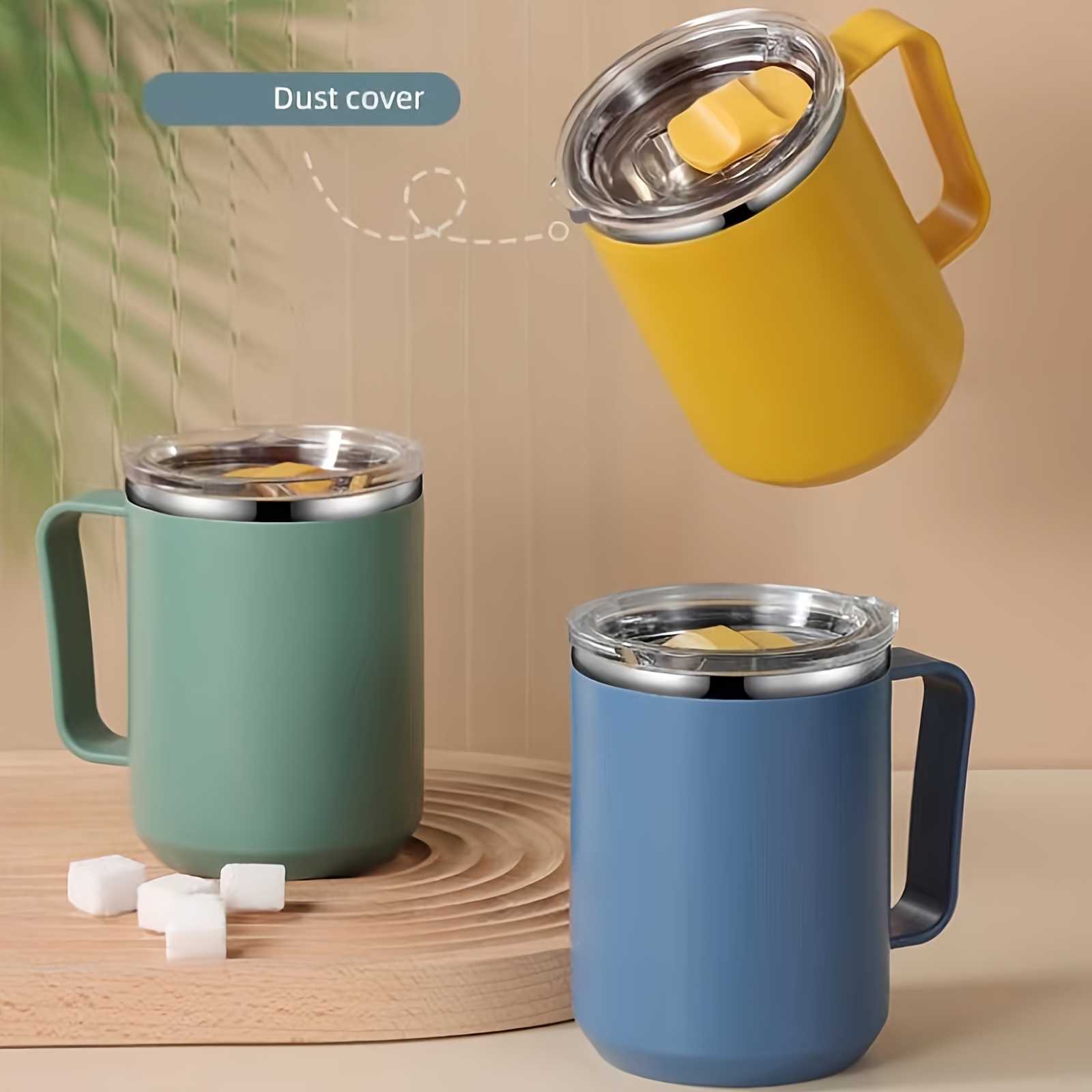 Stainless Vacuum-Insulated Mug Set in 450ml