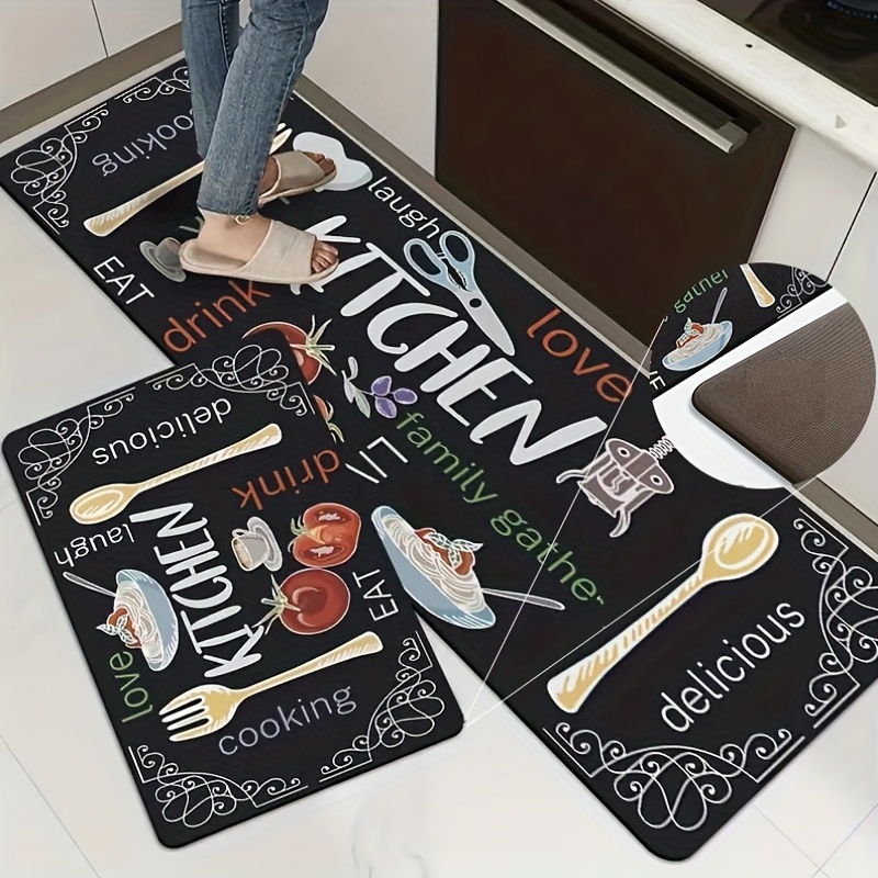 1 Alfombrilla Cocina Gruesa Suave Alfombrilla Suelo - Temu