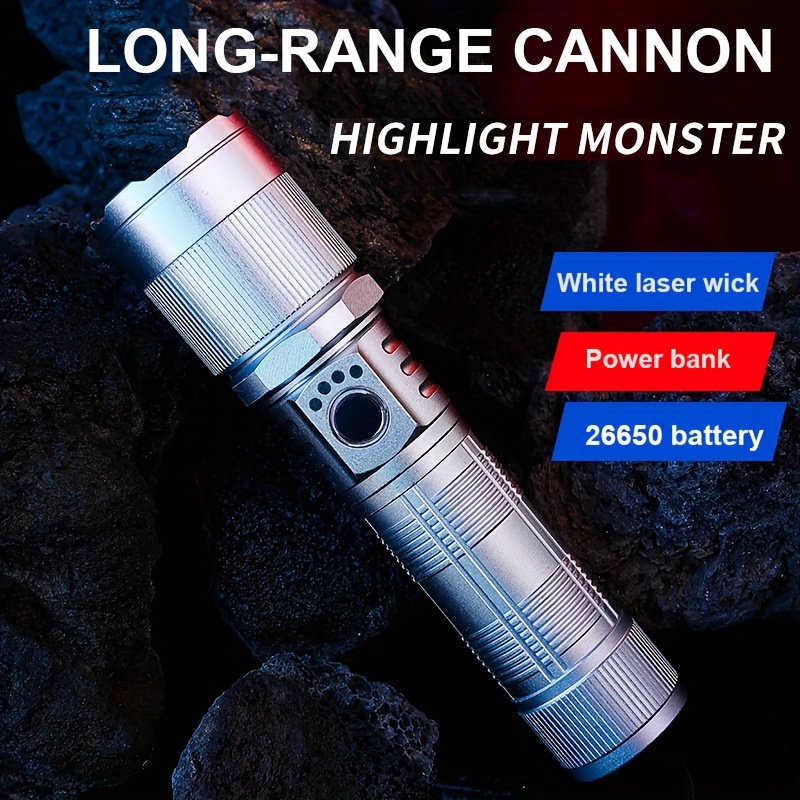 900000lm Super Bright LED Tactical Flashlight Hunting Torch