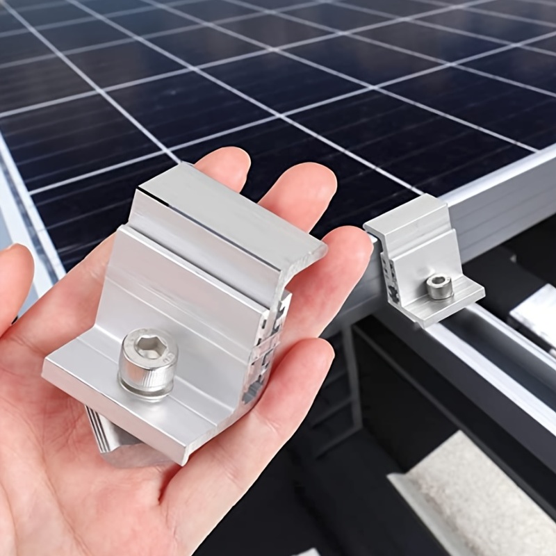 1 Pack Soporte Panel Solar Rv/soporte Aluminio/soporte - Temu
