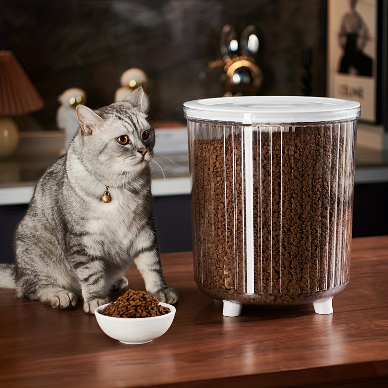 Cat Food Storage Bucket Dog Food Sealed Tank Moisture proof - Temu