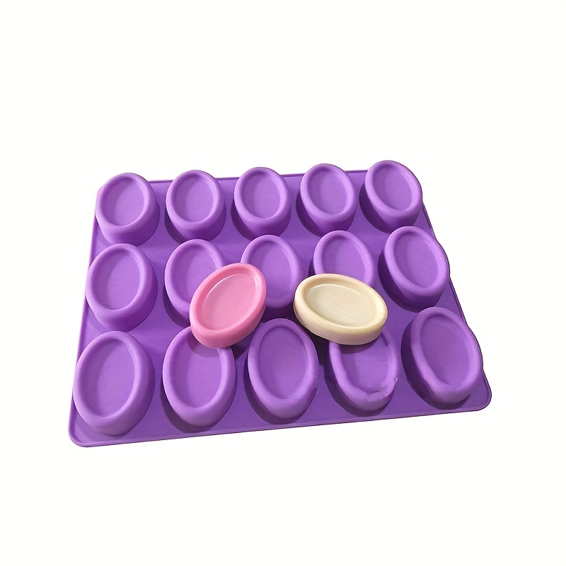 Silikolove Oval Soap Mold 3d Silicone Soap Molds For Soap - Temu