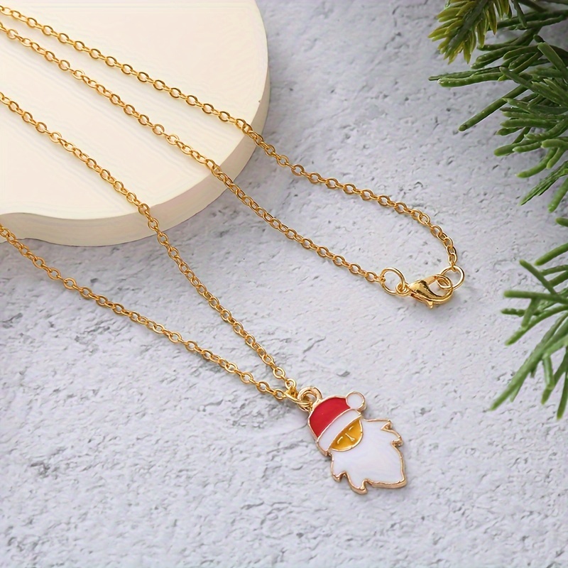 Snowman necklace on sale