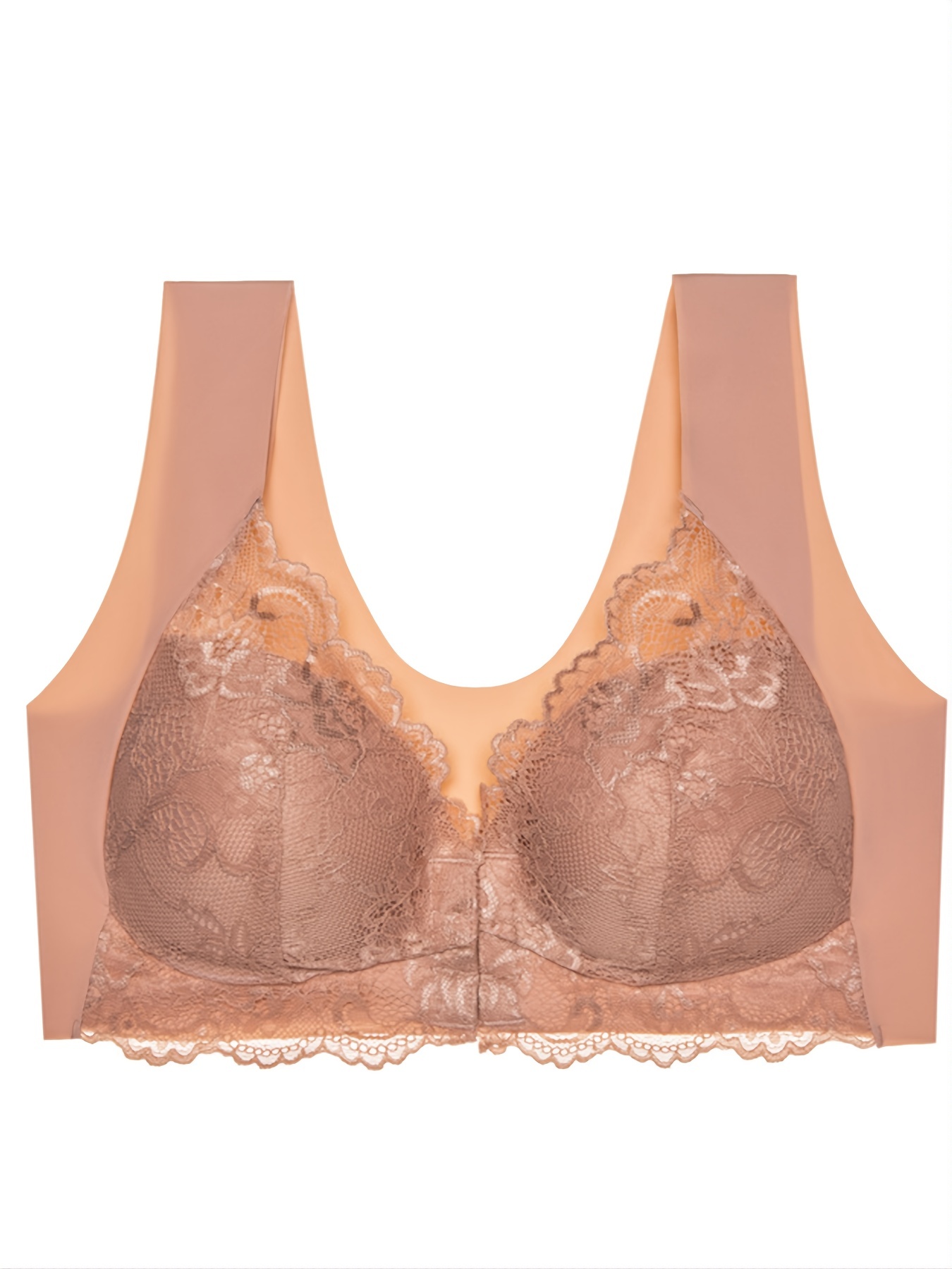 Front Closure Lace Bras for Women Seamless Wireless Nepal
