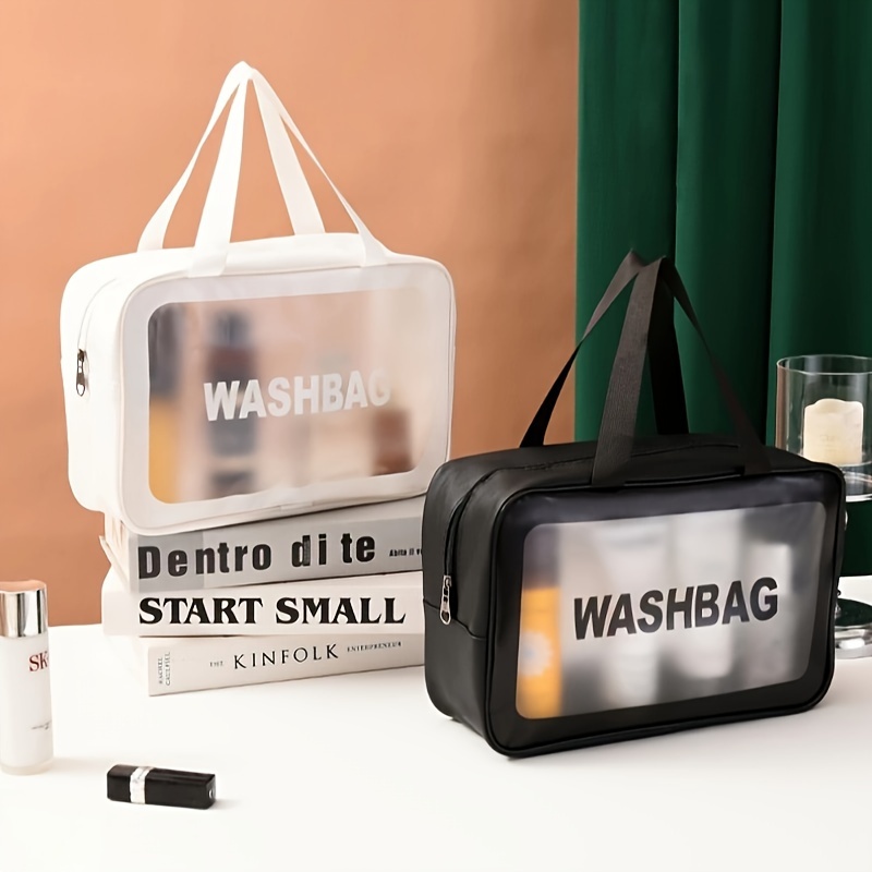 1pc Sac De Rangement En PVC Transparent, Étui Résistant À L'eau