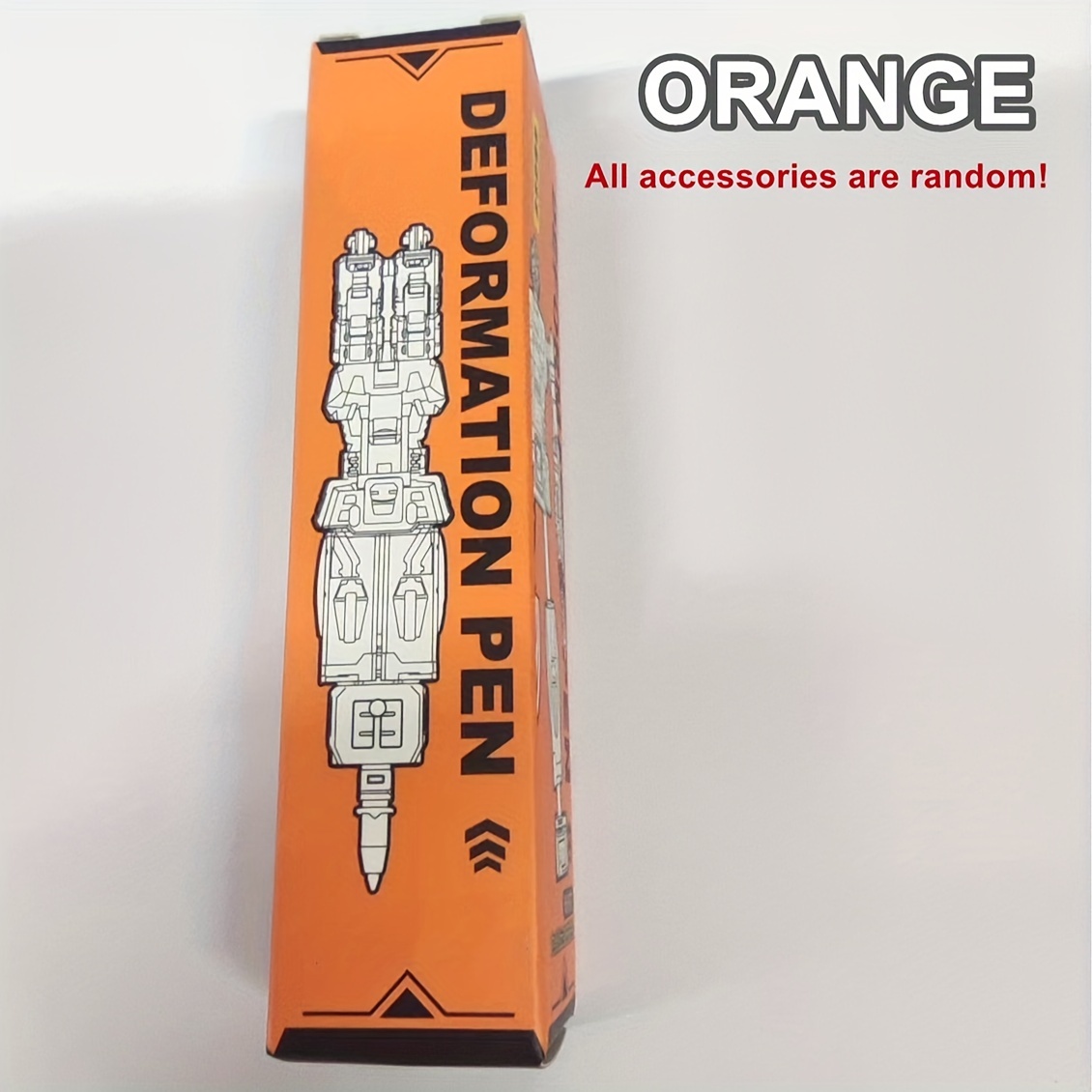 4 Way School Pen, Orange