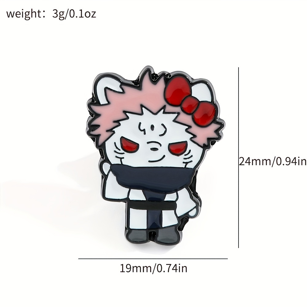 Iigen Halloween Kuromi Brooch Fashion Hello - Temu