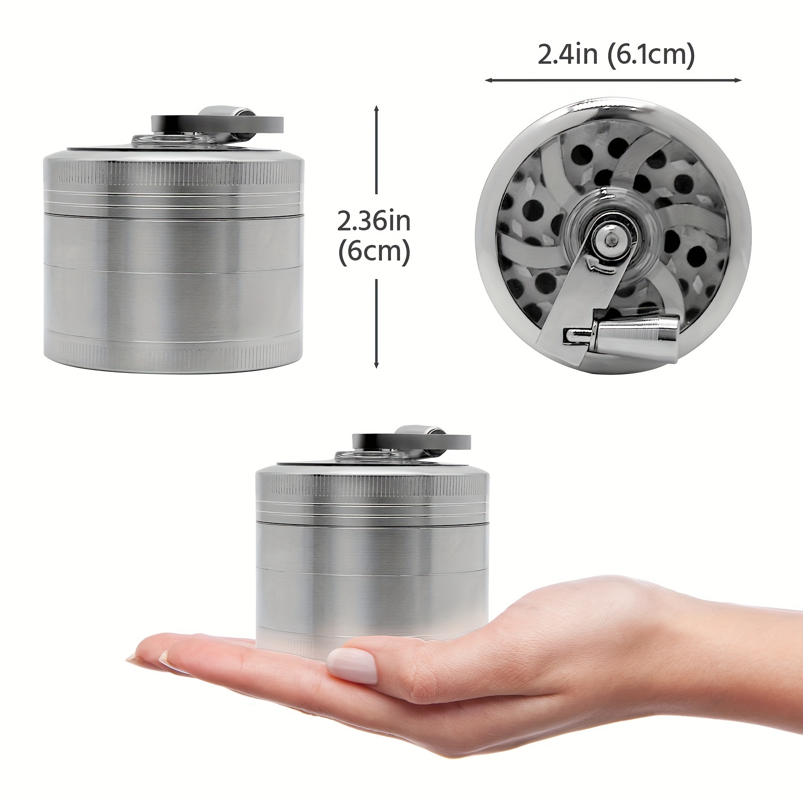 3 Inch Nut And Spice Grinder For Chefs Business, Industry & Science