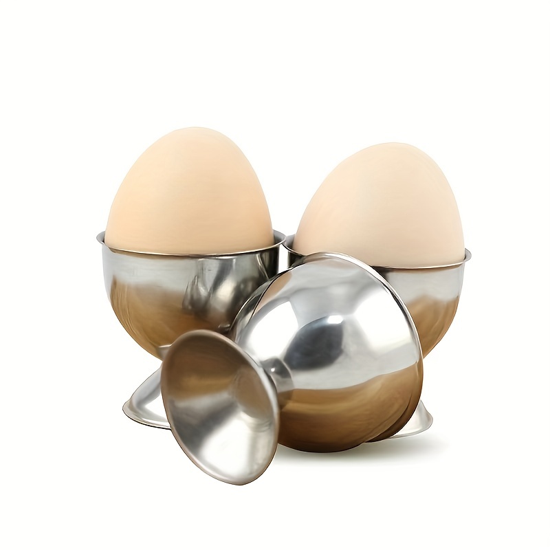 Egg Cup, Egg Cup Holders, Stainless Steel Egg Cup, Creative Egg ...