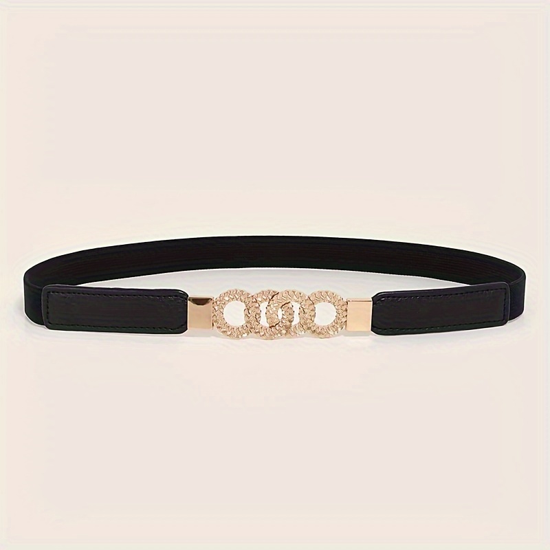 Figure-flattering, Chic Elastic Waist Cincher Belt For Women - Versatile For Dresses, Coats & Tops - Perfect For Casual To Weddings & More