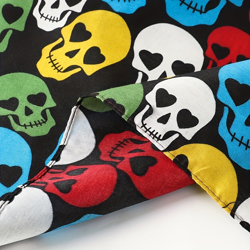 Bandana de Cuisine Skulls à motifs colorés