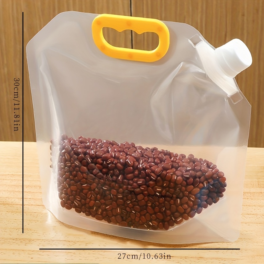 Resealable Zipper Stand Up Plastic Food Saver Sealable Storage Bag